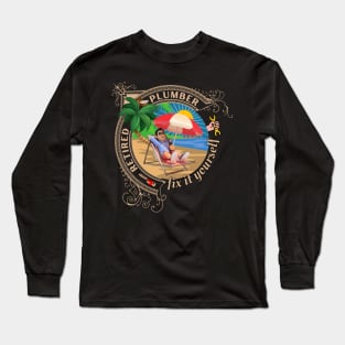 Retired Plumber Long Sleeve T-Shirt